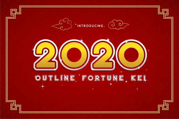 2020 Font for Handmade and Commercial Craft Projects