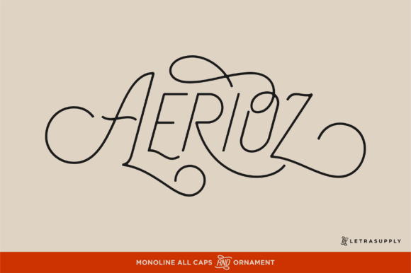 Aerioz: A Display Font That Elevates Campaign Creativity