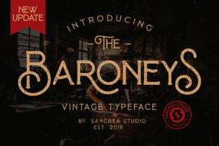 Baroneys Font: Elevating Brand Identity with Vintage Charm
