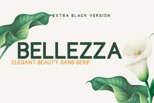 Bellezza Extra Black: A Font That Elevates Brand Identity