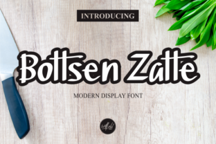 Bottsen Zatte: A Designer's Take on a Display Font