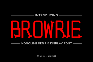 Browrie: A Playful Sans Serif Font for Digital Creativity