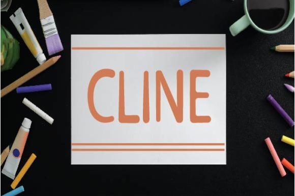 Cline: A Joyful Display Font for Web Design
