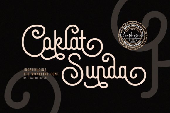 Coklat Sunda Font for Professional Branding