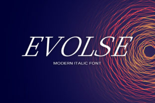 Evolse: A Modern Sans Serif Font for Digital Design