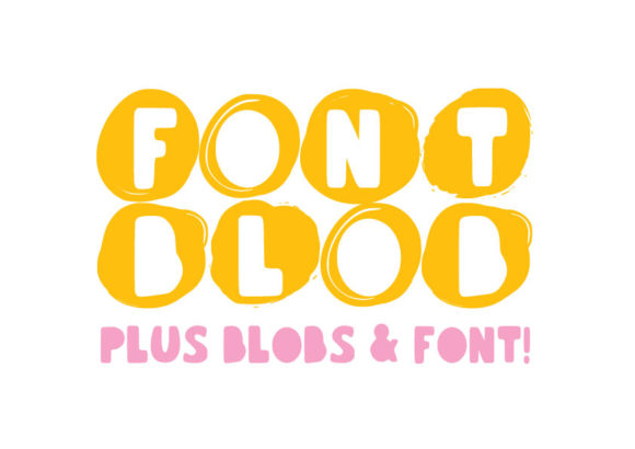 Font Blob Family for Modern Web Design
