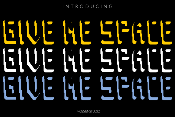 Give Me Space Font for Eye-Catching Digital Designs
