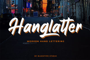 Hanglatter: A Modern Display Font for Bold Campaigns