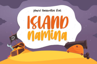 Island Namina: A Script Font for Elegant Branding