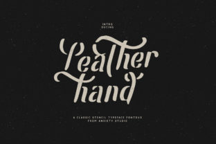 Leatherhand: A Versatile Font for Modern Branding