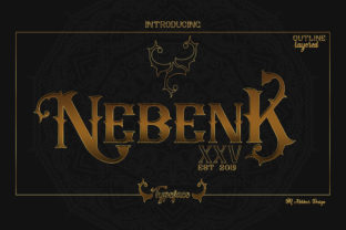 Nebenk XXV Font Review for Branding Projects