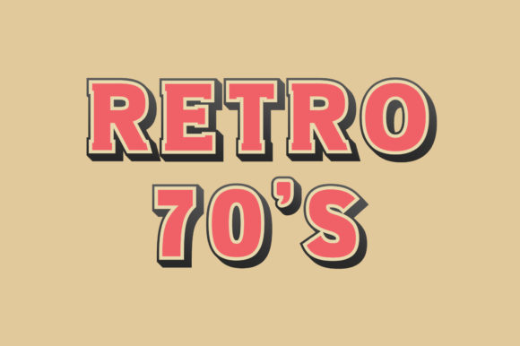 Retro 70s Font for Bold Branding Projects