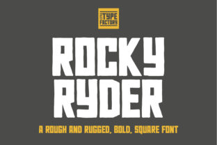 Rocky Ryder: A Bold Sans Serif for Modern Branding