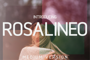Rosalineo Medium: A Modern Sans Serif Font for Branding