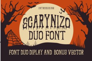 Scarynizo: A Spooky Font for Branding That Stands Out