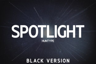 Spotlight Black for Modern Web Design