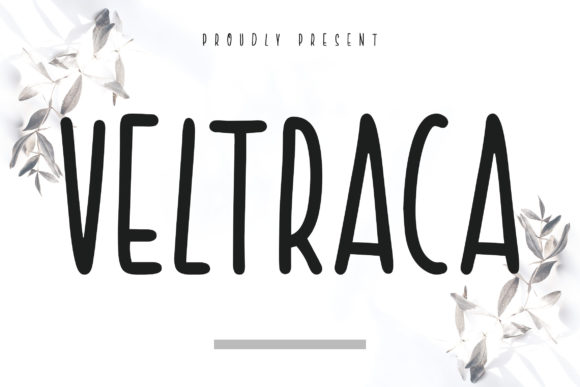Veltraca: A Friendly Display Font for Web Design